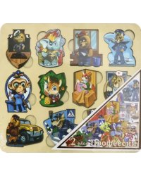 Развивающая доска. Кто есть кто? Профессии