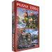 Набор пазлов 2 в 1. Красивые пейзажи, 1000 элементов