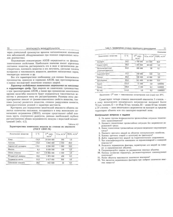 Безопасность жизнедеятельности. Учебник