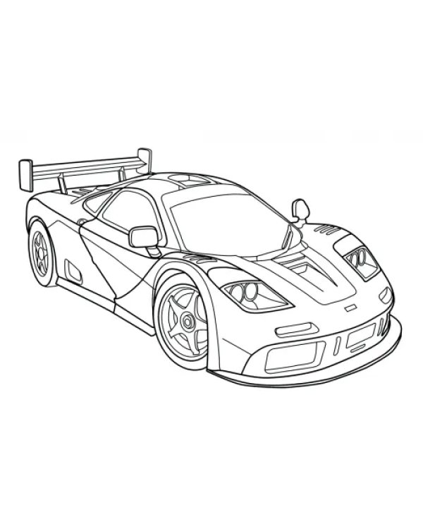 Раскраска "Такой разный транспорт"