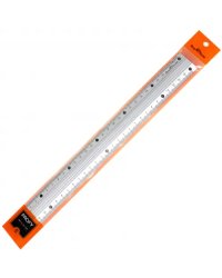 Линейка металлическая &quot;Bruno Visconti. Profy&quot;, рифленая, 30 см