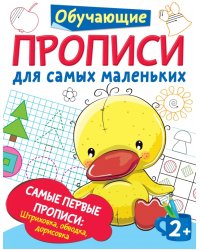 Самые первые прописи. Штриховка, обводка, дорисовка