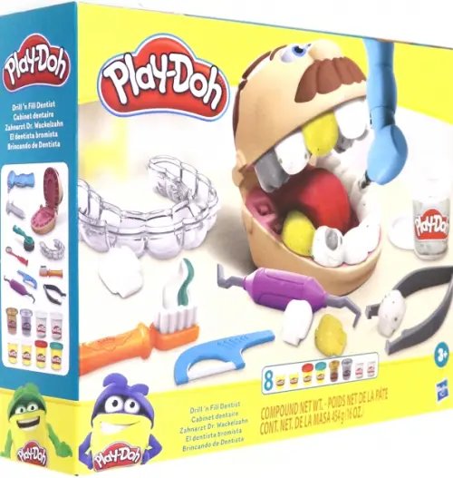 Набор игровой Play-Doh. Мистер Зубастик с золотыми зубами