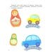 Учусь с лисенком 2+: книжка с наклейками