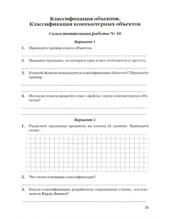 Информатика. 6 класс. Самостоятельные, проверочные и контрольные работы