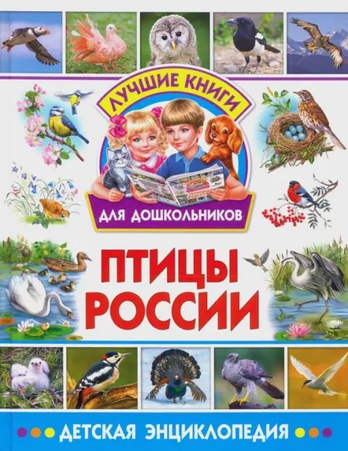 Лучшие книги для дошкольников Птицы России. Детская энциклопедия