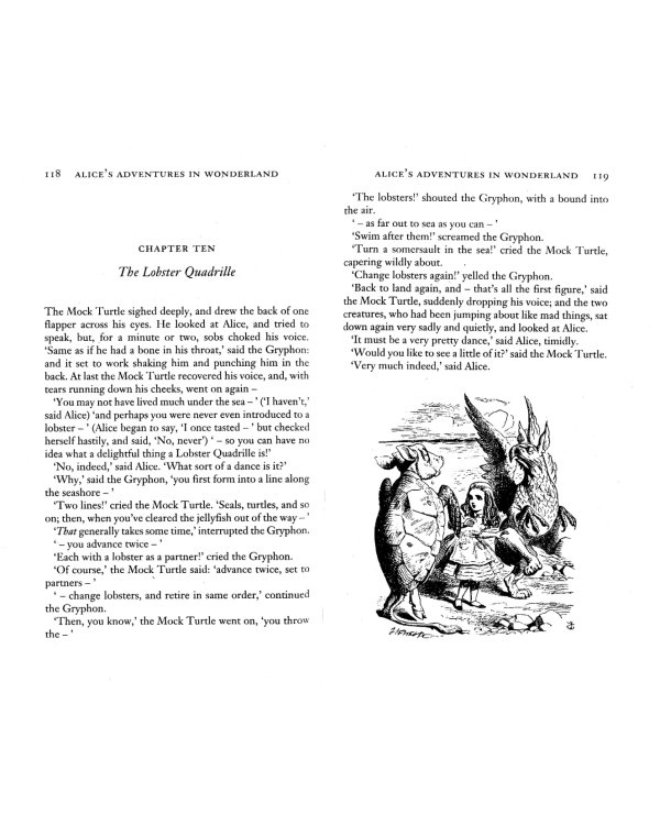 Alices Adventures in Wonderland &amp; Through the Look