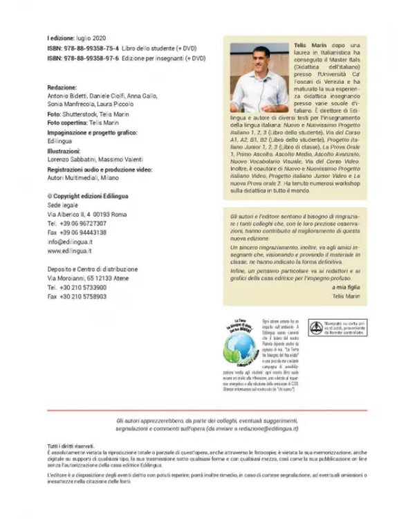 Nuovissimo Progetto italiano 2. Libro dello studente (+ DVD)