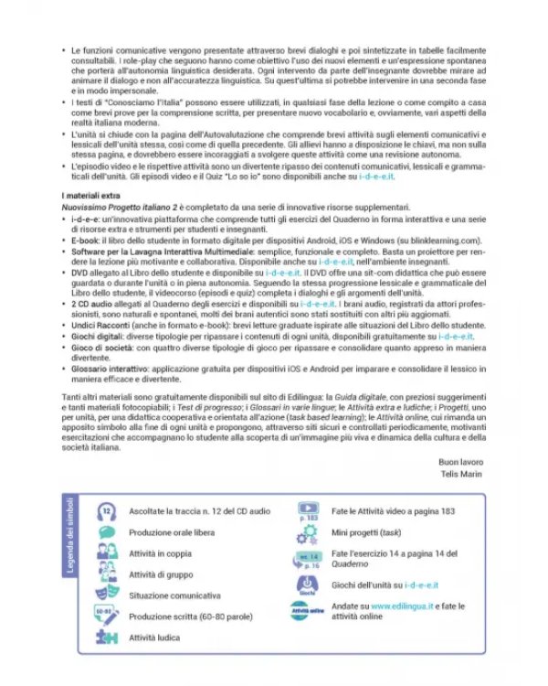Nuovissimo Progetto italiano 2. Libro dello studente (+ DVD)
