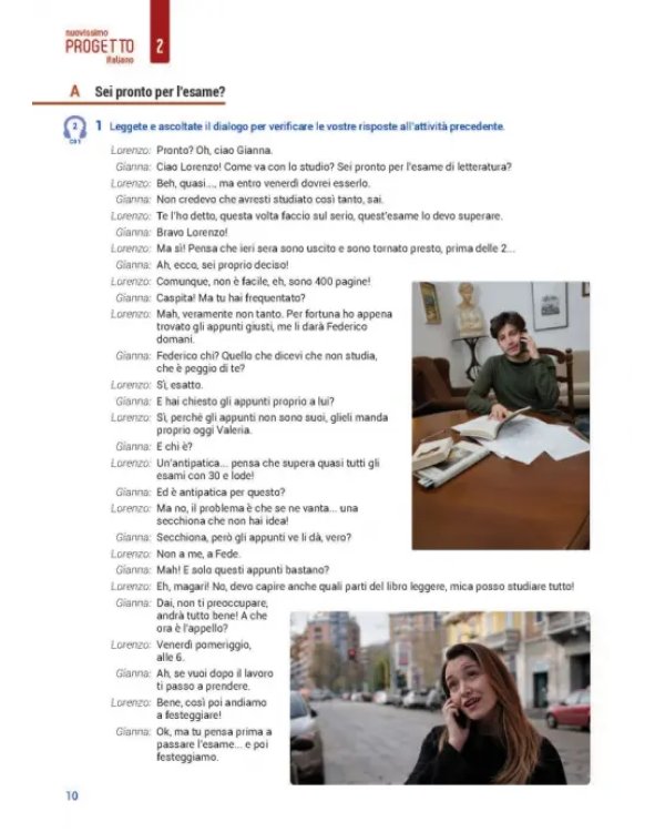 Nuovissimo Progetto italiano 2. Libro dello studente (+ DVD)