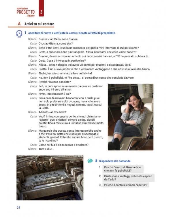 Nuovissimo Progetto italiano 2. Libro dello studente (+ DVD)