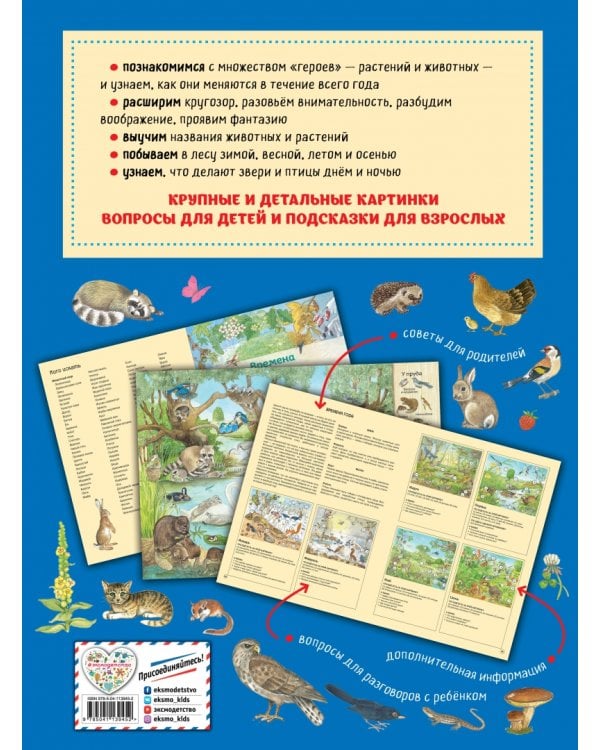 Большая книга времен года. Виммельбух