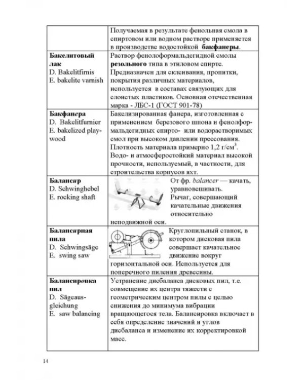 Лесотехнический толковый словарь