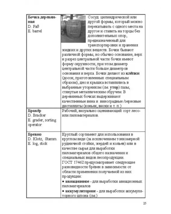 Лесотехнический толковый словарь