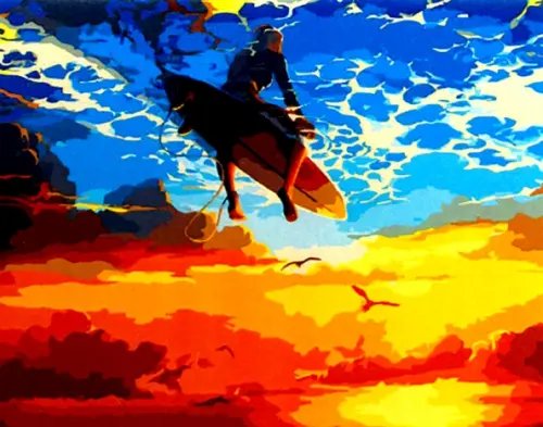 Набор для рисования по номерам. Beautiful world, 40х50 см Набор для рисования по номерам. Beautiful world, 40х50 см