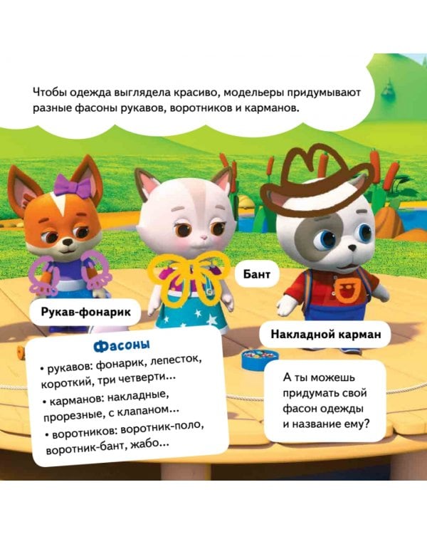 Кошечки-собачки. Знакомимся с профессиями. Алиса-модельер!