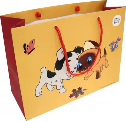 Пакет подарочный "Котенок по имени Гав", 30х23х12 см Пакет подарочный "Котенок по имени Гав", 30х23х12 см