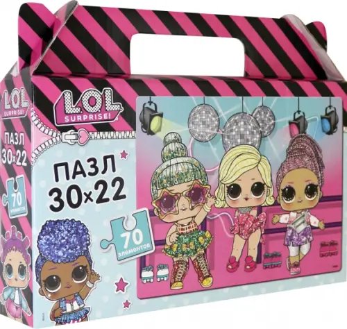 Пазл. LOL, Dance all day, 70 элементов Пазл. LOL, Dance all day, 70 элементов