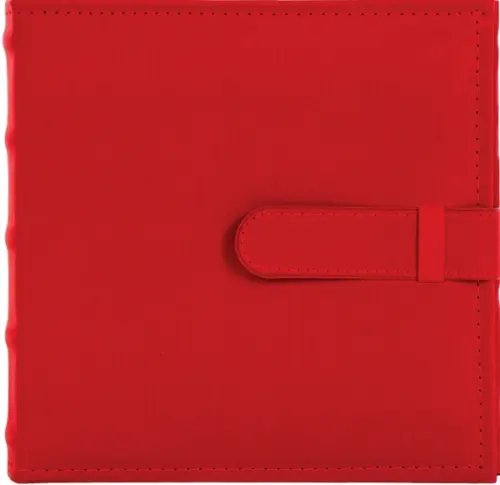 Фотоальбом на 200 фото, под кожу, красный (391193) Фотоальбом на 200 фото, под кожу, красный (391193)