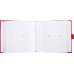 Фотоальбом на 200 фото, под кожу, красный (391193) Фотоальбом на 200 фото, под кожу, красный (391193)