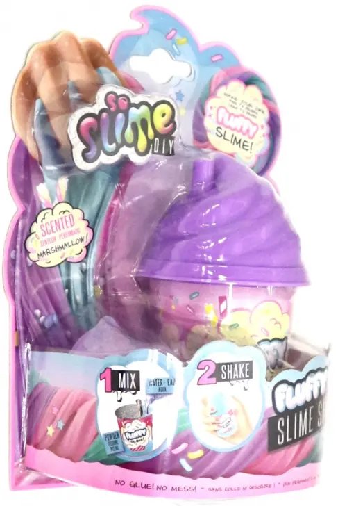 Набор для изготовления воздушного слайма So Slime Diy. Fluffy, фиолетовый