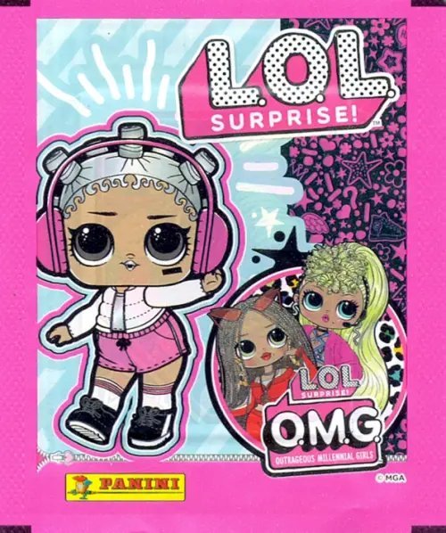 Наклейки L.O.L. Surprise! - O.M.G.