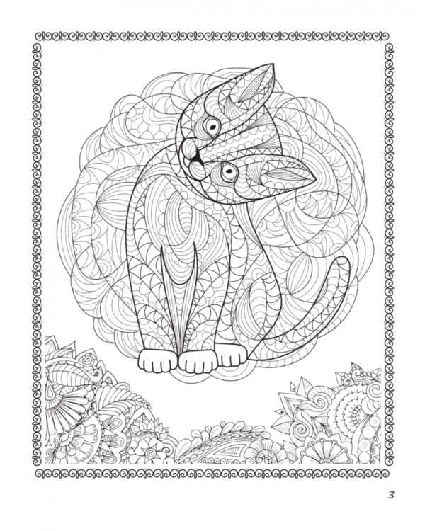 Котомемы. Раскраска для взрослых и детей