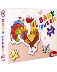 Развивающая мозаика. Baby Puzzle. В деревне