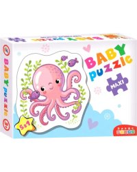 Развивающая мозаика. Baby Puzzle. Морские животные