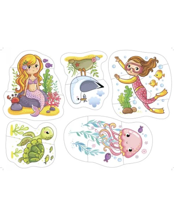 Развивающая мозаика. Baby Puzzle. На море