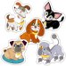 Развивающая мозаика. Baby Puzzle. Собачки