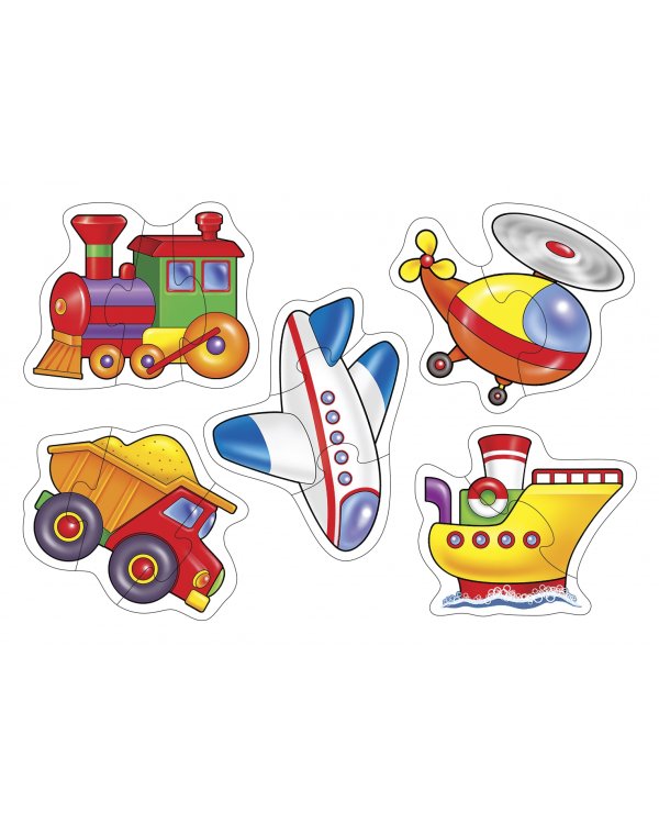Развивающая мозаика. Baby Puzzle. Транспорт