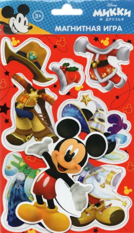 Магнитная игра. Микки Маус, дизайн №2 Магнитная игра. Микки Маус, дизайн №2