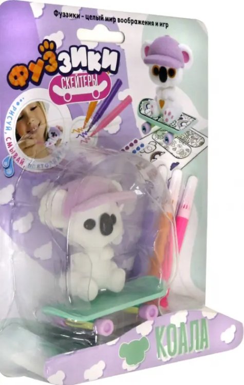 Игровой набор. Коала со скейтбордом Игровой набор. Коала со скейтбордом
