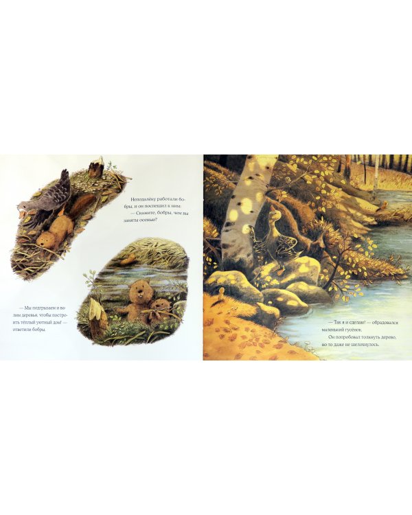 Осень гусёнка