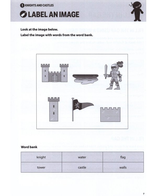 Comprehension Ninja Workbook for Ages 5-6