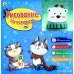 Холст с красками "Рисование по номерам. Милый белый мишка", 20х20 см
