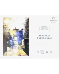 Планшет для акварели "Доброе утро, Милан!", 350 г/м2, А3, 12 листов