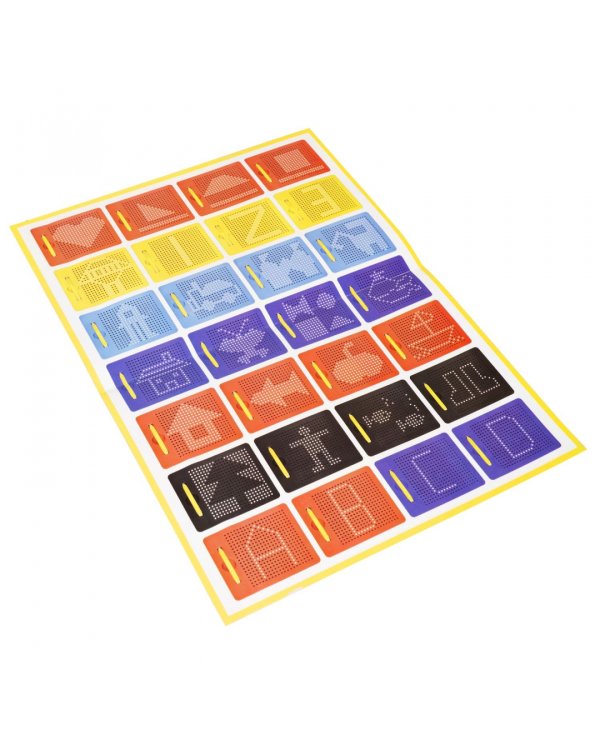 Mозаика в планшете. Магнитные крапинки, 380 шариков