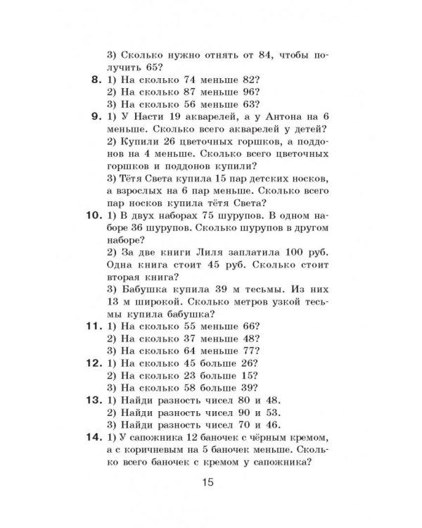 Математические диктанты. 3 классы. Числовые примеры. Все типы задач. Устный счет