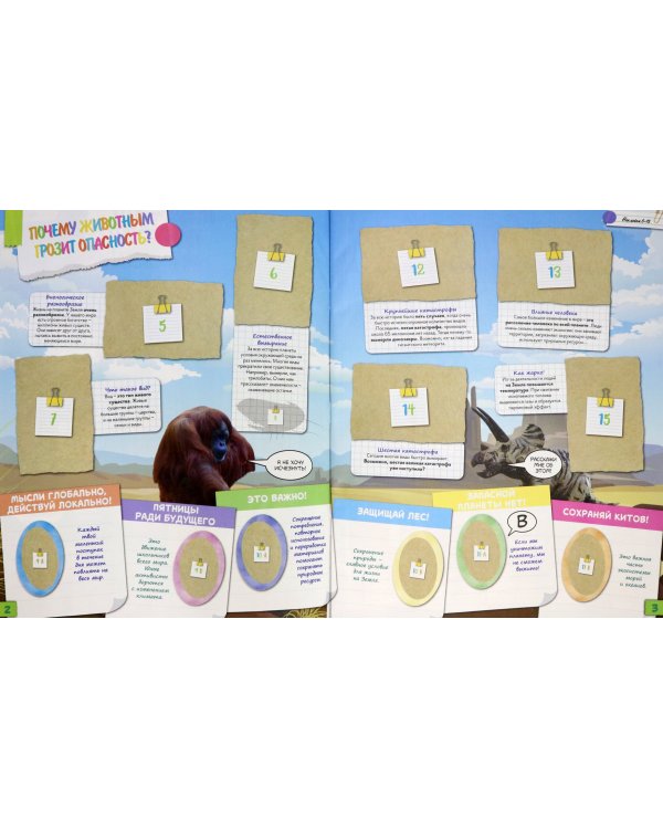 Альбом для наклеек "Зоопланета 2020"