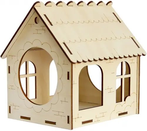 Набор для сборки "Кормушка №4", 158x120x203 мм Набор для сборки "Кормушка №4", 158x120x203 мм