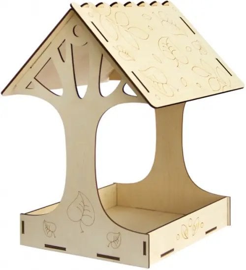 Набор для сборки "Кормушка №4. Большое дерево", Набор для сборки "Кормушка №4. Большое дерево",