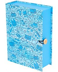 Коробка-книга "Джентельменский набор", 120х180х50 мм