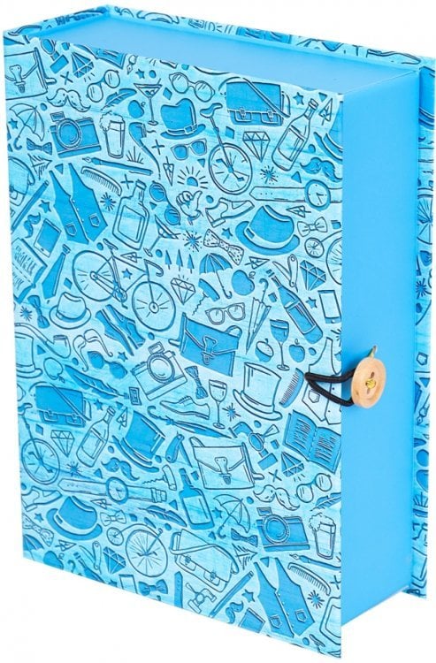 Коробка-книга "Джентельменский набор", 120х180х50 мм