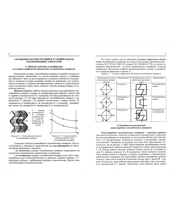 Обслуживание и ремонт судовых теплообменных аппаратов. Учебное пособие