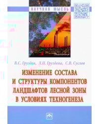 Изменение состава и структуры компонентов ландшафтов лесной зоны в условиях техногенеза