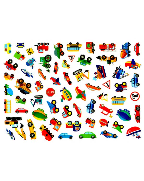 Книжка 500 наклеек Для мальчиков