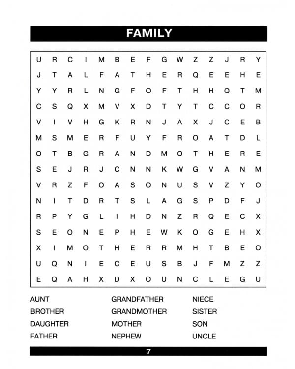 Wordsearch. Английские филворды для начинающих. А1+А2