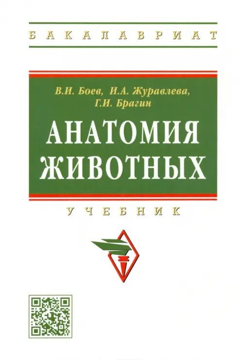 Высшее образование. Бакалавриат Анатомия животных. Учебник